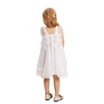 thumbnail image 5 of Toddler Little Girls Dresses Ruffle High Waist Tulle Tutu Dress Butterfly Wings Princess Party Outfit, 5 of 10