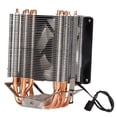 thumbnail image 4 of CPU Cooler, Low Noise Excellent Heat Dissipation Six Tubes RGB 3pin CPU Fan, Direct Contact Technology Precise Airflow Computer CPU  Cooling Fan, Plug And Play, 4 of 8