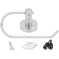 thumbnail image 3 of Stone Harbor Hardware Zurich Euro Paper Holder, Satin Nickel, 3 of 5