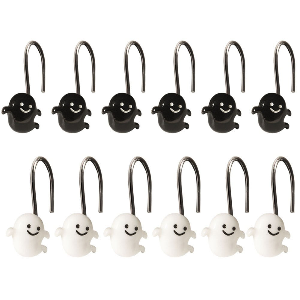 12pc Stainless Steel S Shape Halloween Shower Curtain Hook Kitchen Hook#
