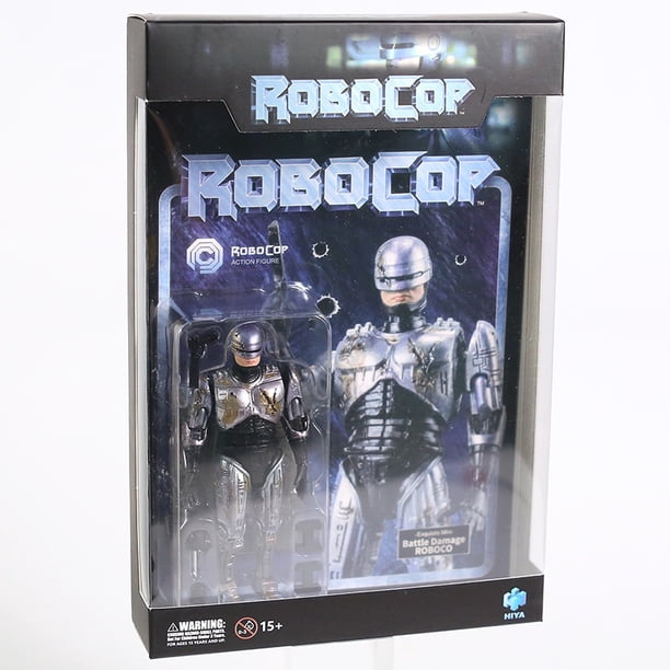Exquisita Mini Serie RoboCop 1/18 Escala PVC Figura de Acción de Colección Modelo Brinquedo Juguetes Gao Jinjia LED