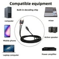 thumbnail image 7 of Usb C To Stereo Y Splitter Audio Cord for Smart Phone Tablet Laptop Mixing Console, 7 of 7