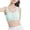 Blue, variant on Diufon Girls Training Bras Teens Seamless Wide Strap Full Coverage Sports Bra Casual Breathable Bralette