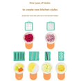 thumbnail image 3 of SDFGTstore 9 in 1 Multipurpose Vegetable Dicer Food Processors with 8 Nonrust Cutting Gadget for Efficient Kitchen Preps, 3 of 6