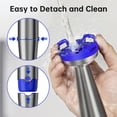 thumbnail image 3 of Immersion Blender Handheld Corded Hand Blenders Set 1100W, Trigger Variable Speed 5 in 1 Stick Emulsifier with Chopper, Whisk and Frother for Soup, B, 3 of 8