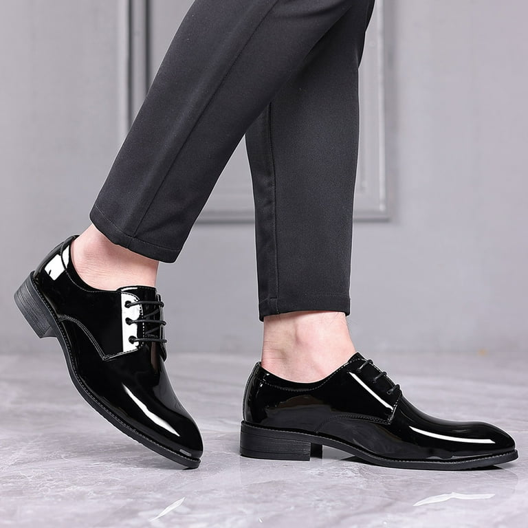 kpoplk Mens Dress Shoes,Men's Dress Shoes Penny Loafers Slip-On Formal for Men(Red) - Walmart.com