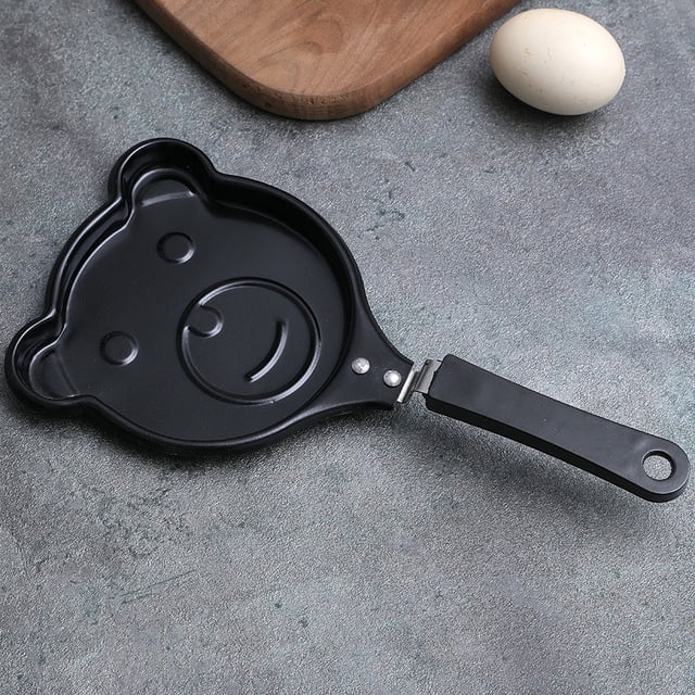 Desayuno creativo Amor Tortilla Sartén Forma de dibujos animados Panqueque Sartén antiadherente Mini sartén Accesorios de cocina