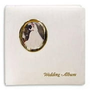 Golden Wedding Post-Bound pocket album for 5x7 8x10 prints w scrapbook pages by Pioneer - 5x7