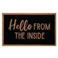 thumbnail image 2 of 1 Pc Floor Mat with Sayings Farm-House Coir Welcome Mat for the Front Door Decor Carpet, 2 of 8