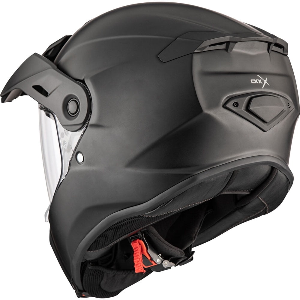 CKX Atlas Motorcycle Full Face Helmet Solid Matte Black 514825