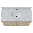 thumbnail image 7 of Dreamline VFDX482234RWMWH Dexterity 48" Free Standing Single Basin Vanity Set - White, 7 of 7