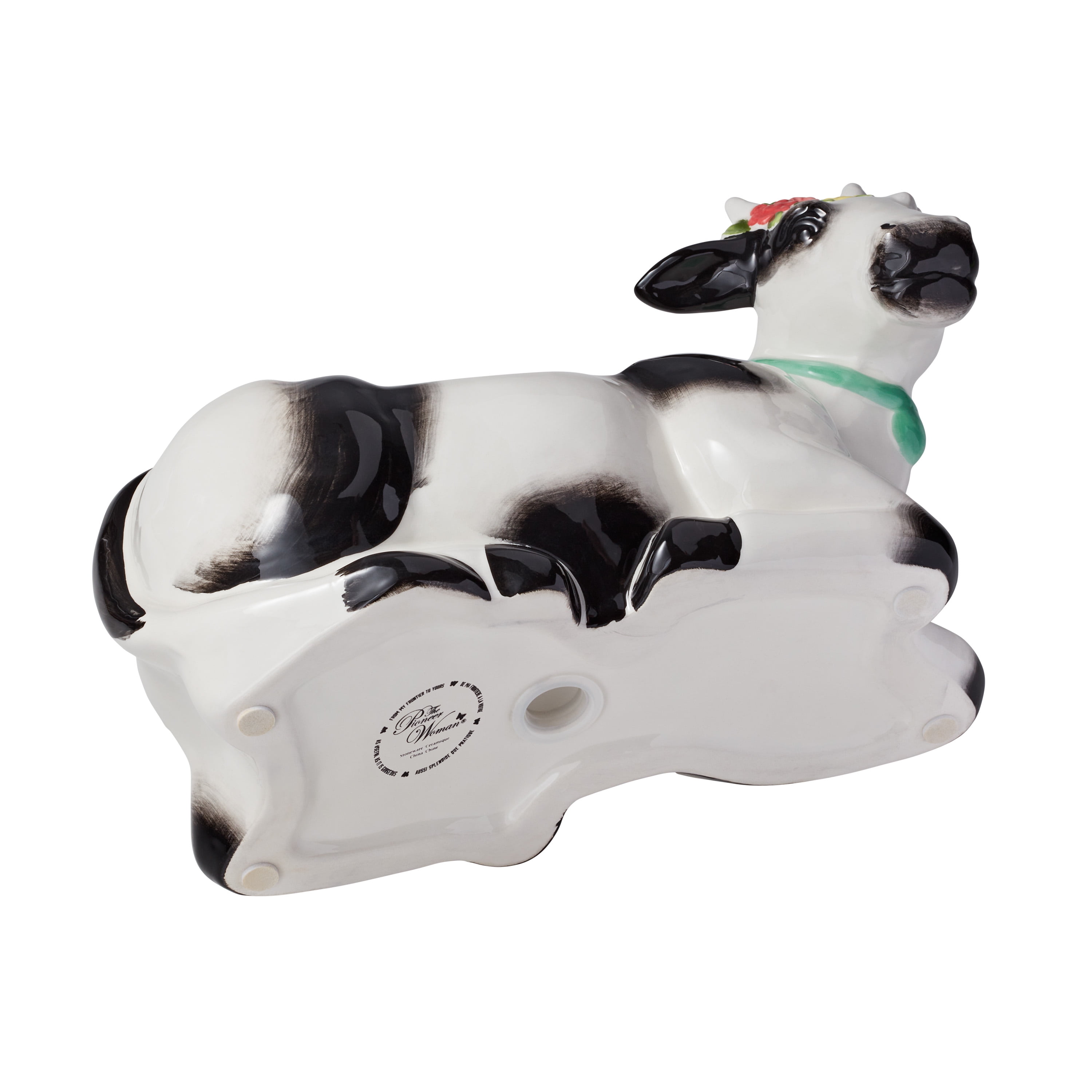 The Pioneer Woman Black and White Cow&nbsp;Ceramic