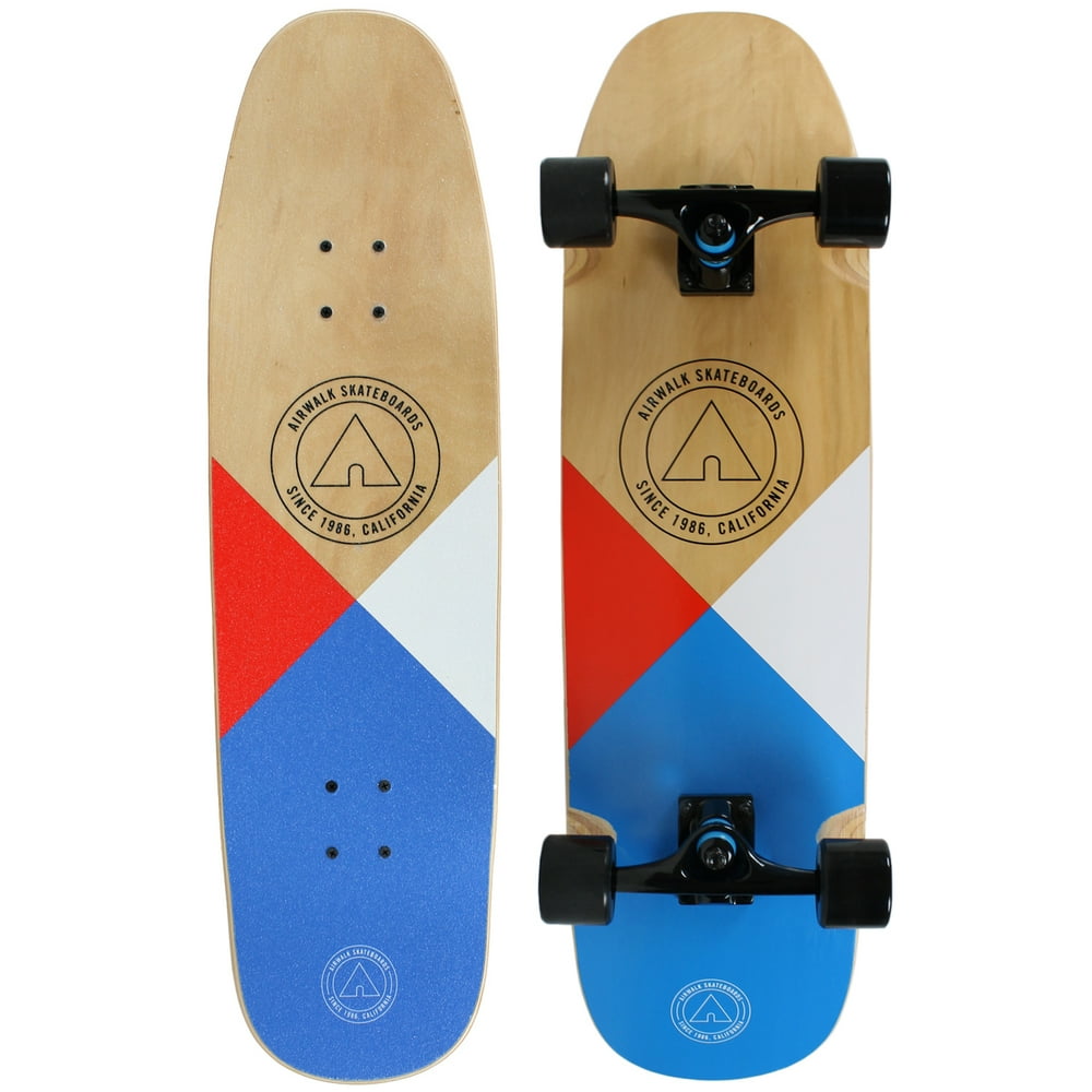 Airwalk 32" Stance Series Skateboard Ace, Black/Brown