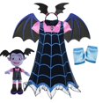thumbnail image 5 of Disney Vampirina Cosplay para niña, disfraz de princesa para Halloween, disfraz de fiesta de carnaval, bruja terrorífica de vampiro y Diablo, 5 of 5