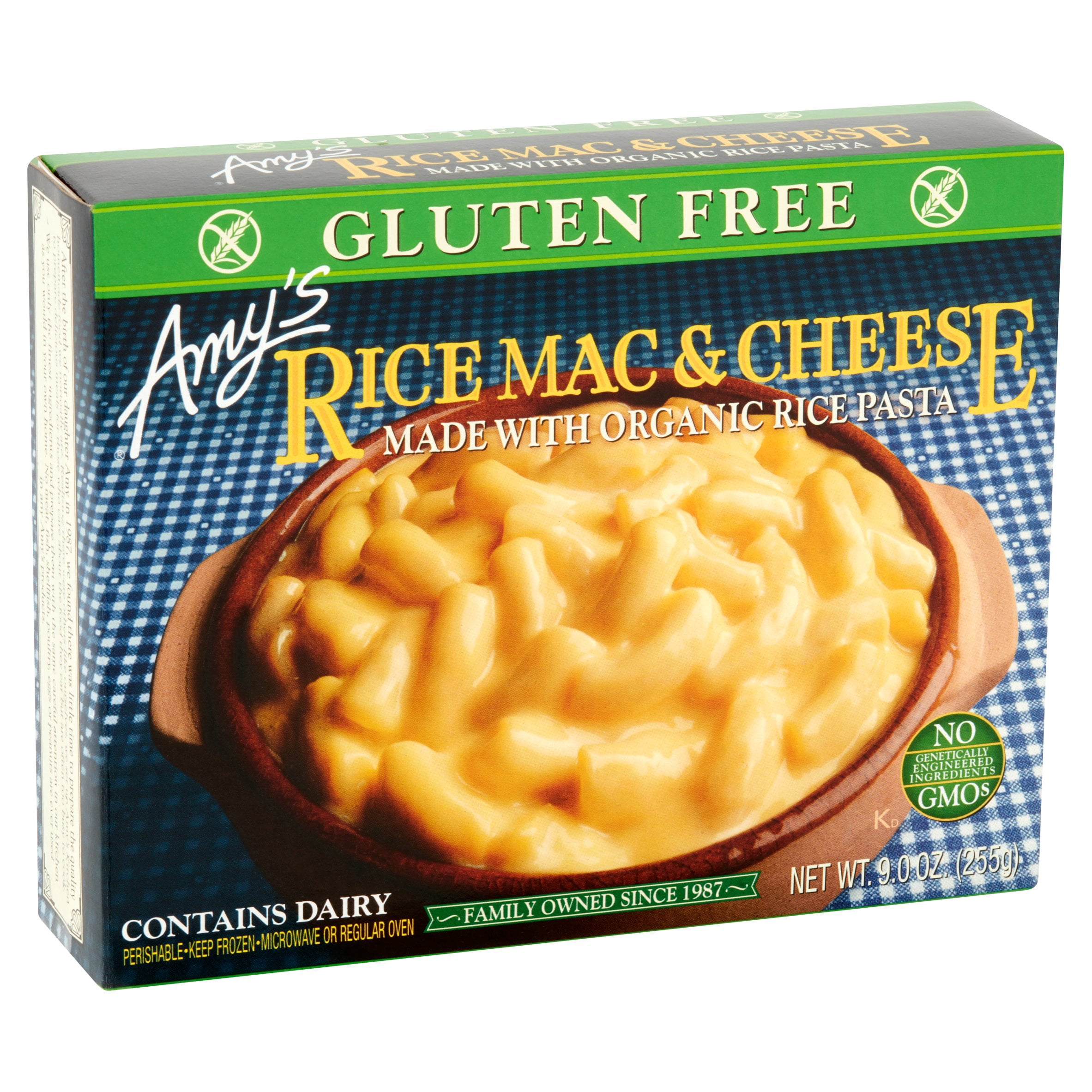 Amy S Rice Mac Cheese Gluten Free Non Gmo 9 Ounce Walmart Com Walmart Com