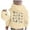 Beige, variant on Toddler Girls Pullover Hoodies Ocean Animals Printed Pocket Casual Outfit For School Outdoor Trendy Preppy Sweatshirts Size 3-4T