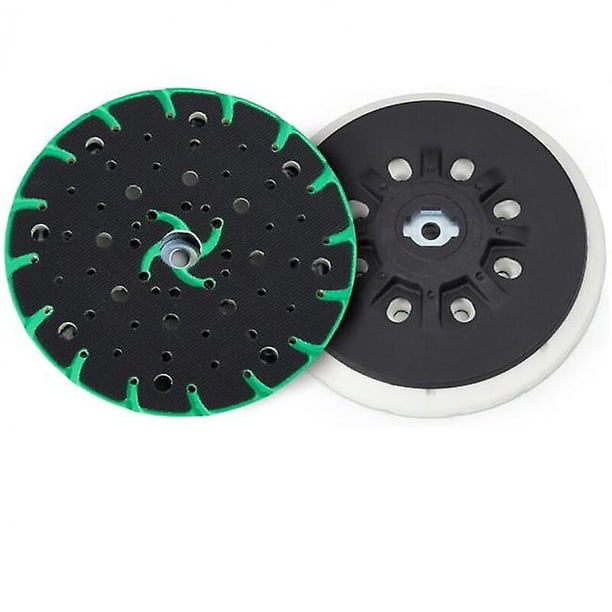 Sander pad 150 mm with dust extraction - M8 connection thread - replacement for festool sander pad, compatible with eccentric sander 150mm bosch makit
