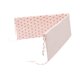 thumbnail image 5 of Almohadilla lateral para cuna,Forro de cuna para bebé acolchado en el interior de la cuna grueso,Cojín acolchado lateral para cuna transpirable para niños y niñas,Cojín Corazón rosa, 5 of 9