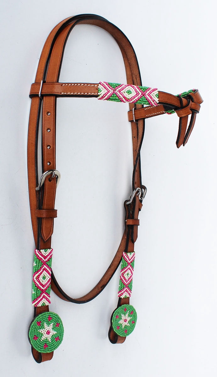 Bride Western Pour Cheval Prorider - Cuir, Taille Cheval, Modèle 8550H, Neuve