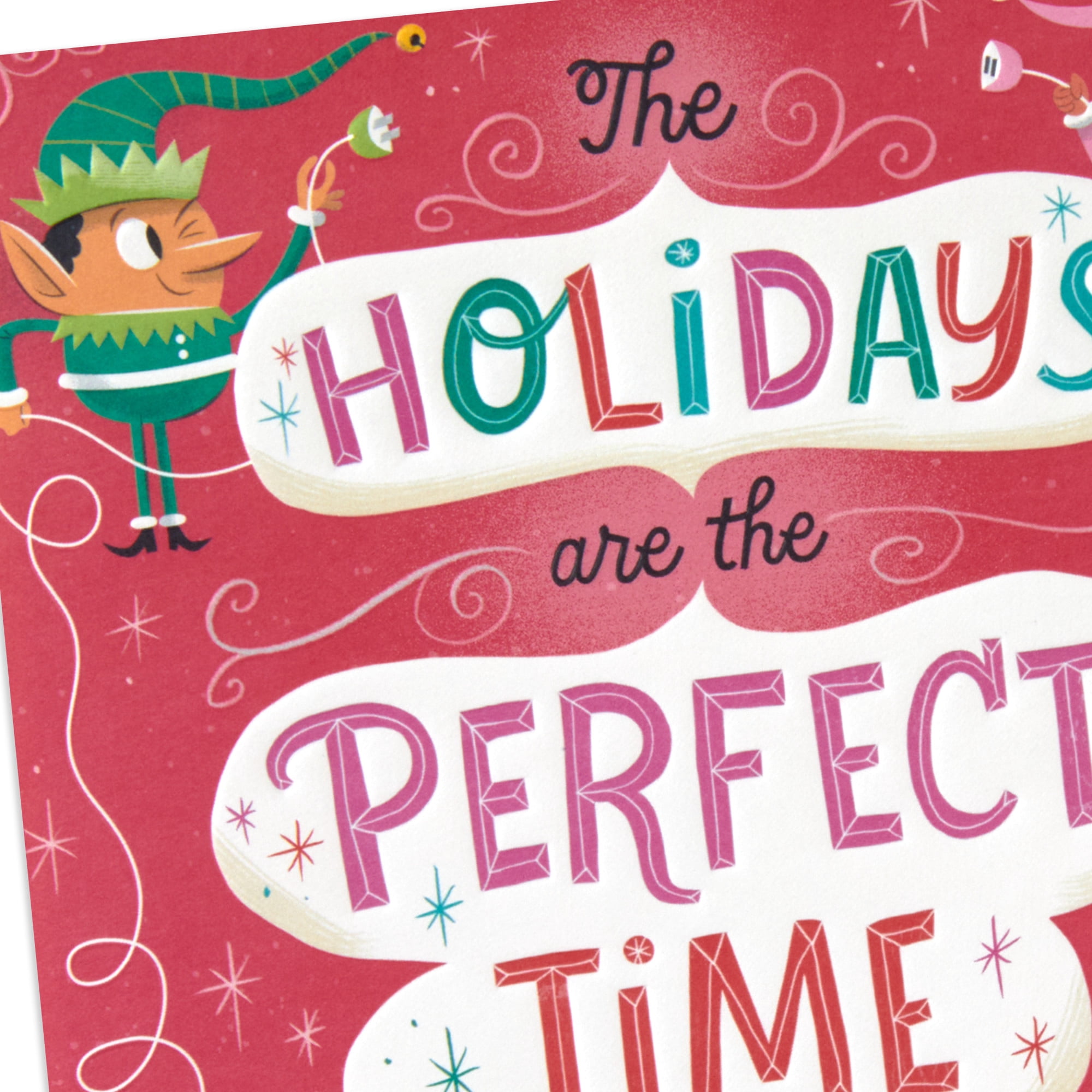 Hallmark Funny Pop-Up Christmas Card (Brightest Christmas on The Block)