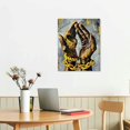 thumbnail image 3 of Creowell  African American Wall Art Black Woman Hands with Gold Accessories Painting Picture Prints Framed Vintage Tribal African Arts Each Panel 16x20 in/12x16 in, 3 of 5