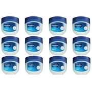 12-Pack Vaseline Petroleum Jelly, Original .25oz