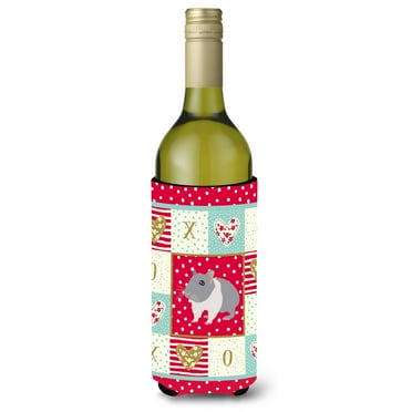 Carolines Treasures CK5442LITERK 24 oz South African Hamster Love Wine Bottle Hugger