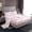 Blush Pink White, variant on Homewish Spooky Halloween Pumpkin Lantern Bed Sheets,Bat Spider Silhouette Print Full Size Sheets,4pcs,1 Flat Sheet,1 Fitted Sheet and 2 Pillowcases