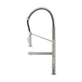 thumbnail image 3 of Nouvet Single Handle, Pull-Down Kitchen Faucet with Pot Filler in Brushed Nickel, 3 of 12