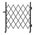 thumbnail image 2 of Kojooin Barrière Métallique Extensible, Clôture de Circulation Rétractable avec Roulettes pour Zones de Construction, Cordon et Contrôle des Foules, 2 of 7