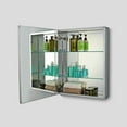 thumbnail image 3 of Ketcham AL-2430PE - 24"W x 30"H Premier Series Recessed Surface Mounted Polished Edge Mirror Door Medicine Cabinet, 3 of 3