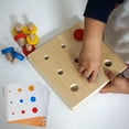 thumbnail image 4 of de juguetes de para atornillar, de ejercicio, novedad, entrenamiento muscular, 9 tornillos de , de Montessori, Yotijar juego de atornillar, 4 of 9