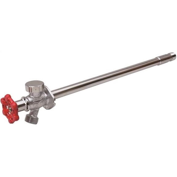 B&K 721308 Mueller ProLine Anti-Siphon Frost Free Sillcock Valve, 0.5 in. MPT & C Inlet