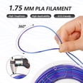 thumbnail image 4 of TEMOGU-Silk PLA 3D Printer Filament Bundle, Shiny Multicolor Rainbow PLA Filament 1.75mm Pack, Fast Color Change PLA 3D Printing Filament for Most FDM 3D Printer, 200g X 4 Spools, 4 of 4