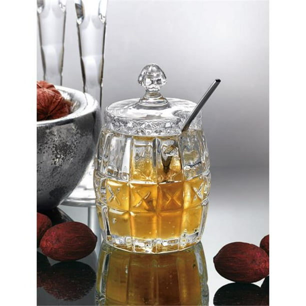Godinger Jam Jar, with Serving Spoon