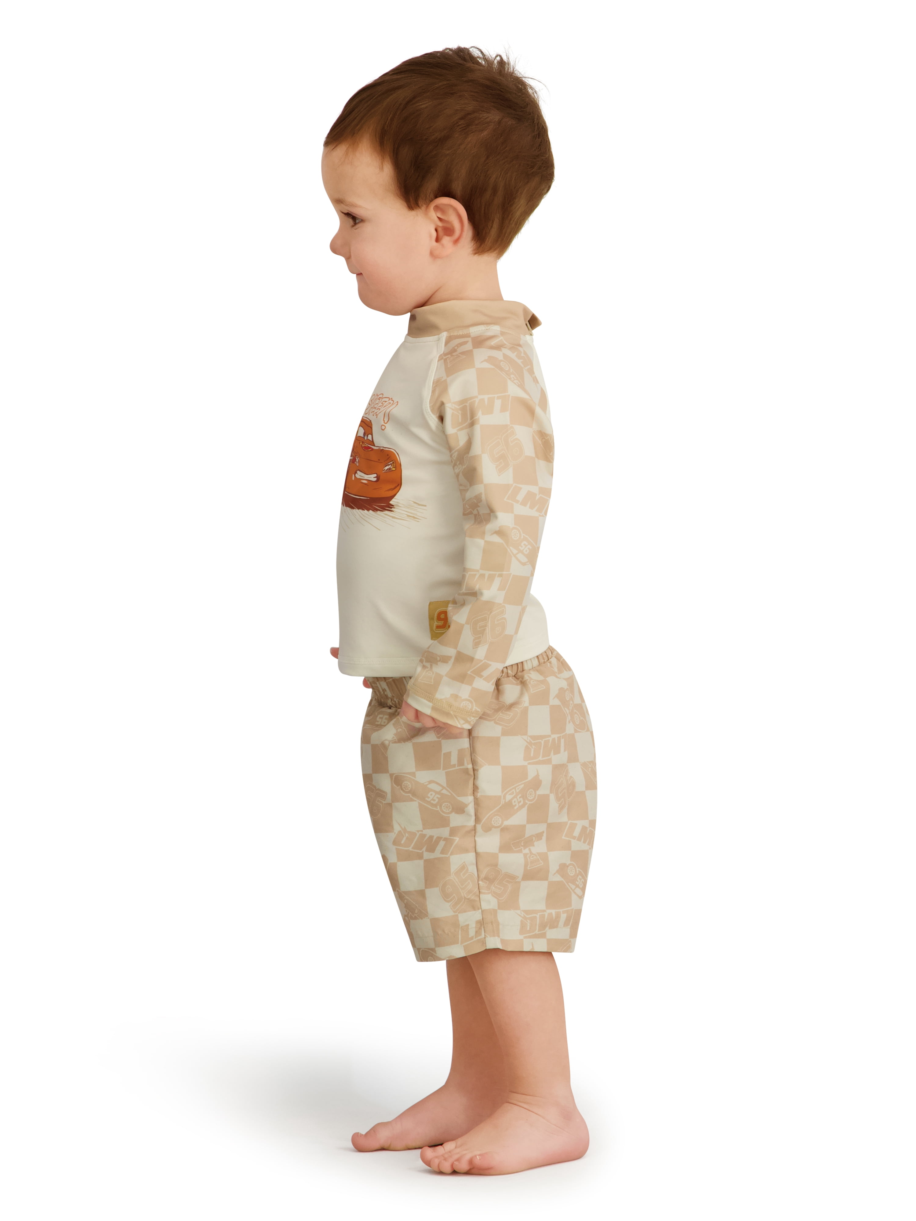 Character Toddler Boy Rash Guard Swim Set, 2- Pieces, Sizes 12M- 5T