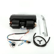 Miumaeov 12V AC Air Conditioner Evaporator Heater Cooler Assembly Unit & Heater Kit for Car Truck Universal Under Dash Evaporator Heater Cooler 3 Speed Max Air Volume 600 CFM