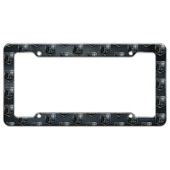 Justice League Movie Logo License Plate Tag Frame