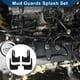 thumbnail image 2 of Guardias de barro Unique Bargains con accesorios de montaje para BMW Serie 5 G30 G38 2017-2022, guardias de barro delanteras y traseras, 1 juego, 2 of 6