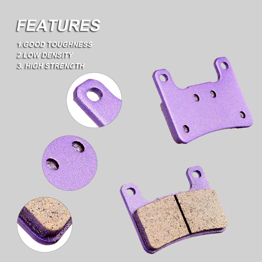 ECCPP FA379 Brake Pads Front Kevlar Carbon Fiber Replacement Brake Pads Kits Fit for 2008-2015 Kawasaki Ninja,2010-2015 Kawasaki Z1000,2004-2009 2011-2015 Suzuki ECCPP FA379 Brake Pads Front Kevlar Carbon Fiber Replacement Brake Pads Kits Fit for 2008-2015 Kawasaki Ninja,2010-2015 Kawasaki Z1000,2004-2009 2011-2015 Suzuki