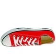 thumbnail image 4 of Converse Chuck Taylor All Star Canvas Adult Low-Top Sneakers Color: Red Size: M12W14, 4 of 6