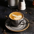 thumbnail image 2 of Space Bistro 3 oz. Espresso Cup+Saucer Set for 4, 2 of 2