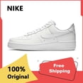thumbnail image 2 of Air Force 1 07 Zapatillas de skate para hombre y mujer, clásicas, negras, blancas, de piel auténtica, antideslizantes, cómodas, para correr, Af1, 2 of 4