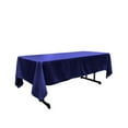 thumbnail image 1 of LA Linen TCpop60x102-RoyalP50 Polyester Poplin Rectangular Tablecloth, Royal - 60 x 102 in., 1 of 5