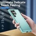 thumbnail image 3 of Dteck for Samsung Galaxy S24 Ultra Case, Full Body Heavy Duty Rugged Shockproof Protective Phone Cover with Tempered Glass Screen Protector and Camera Lens Cover,Mint, 3 of 7