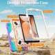thumbnail image 4 of Funda para Samsung Galaxy Tab A9, Funda Protectora de Silicona Anti-caída + Capa de PC con Asa, Soporte, Correa para el Hombro, Resistente a Golpes, Funda Protectora para Tableta a Prueba de Tres, Co, 4 of 10