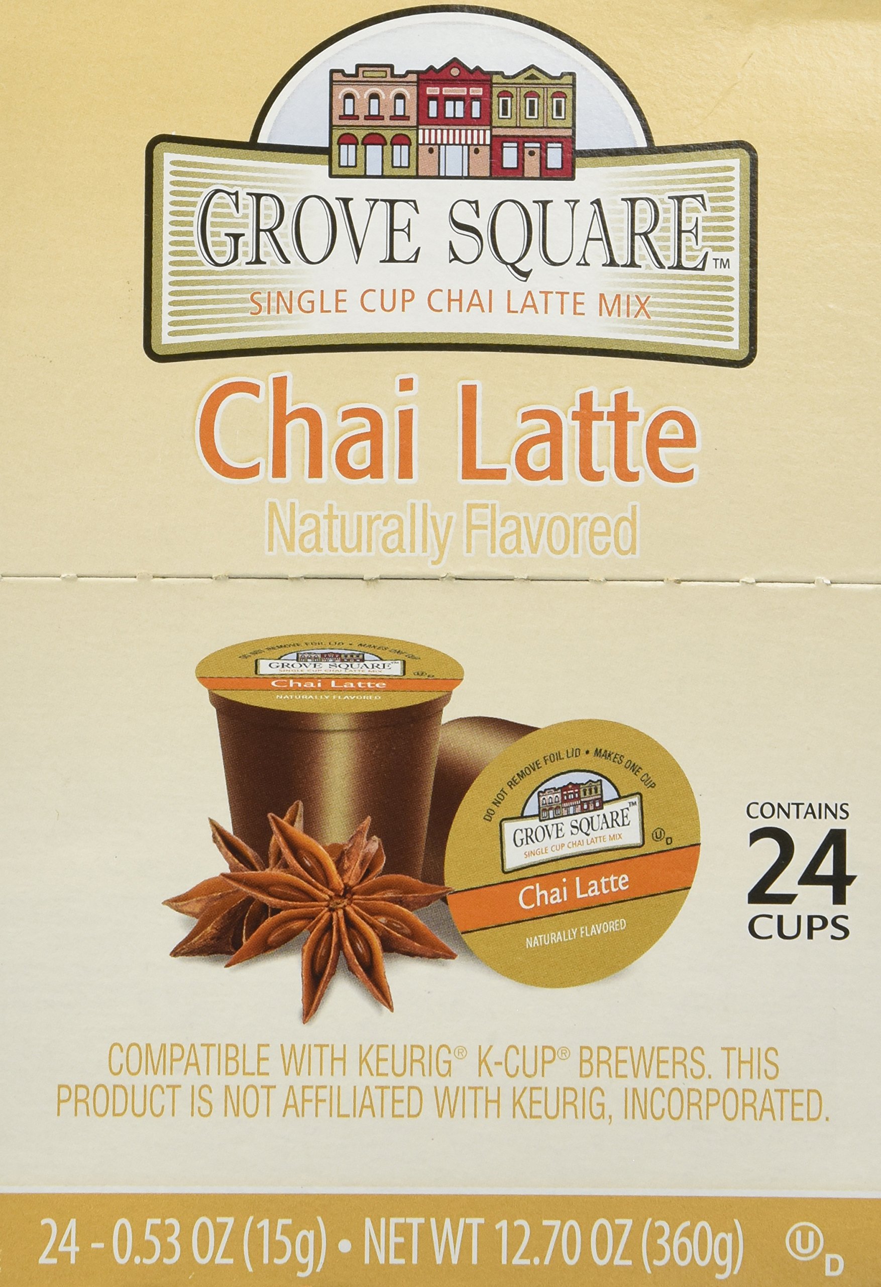 Grove Square Chai Latte, 24-count 