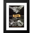 thumbnail image 2 of Anonymous 18x24 Black Modern Framed Museum Art Print Titled - Anonymous (Before, Never Give a Germ a Break! 1941-1945), 2 of 5