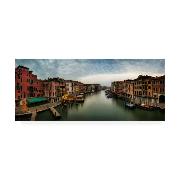 Trademark Fine Art 'Rialto Panorama' Canvas Art by Danny Head