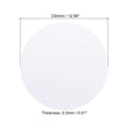 thumbnail image 2 of Unique Bargains 13-inch Round Cardboard Paper, 40 Pcs Blank Disc Circles Slices for Party Decorations DIY Craft, White, 2 of 6